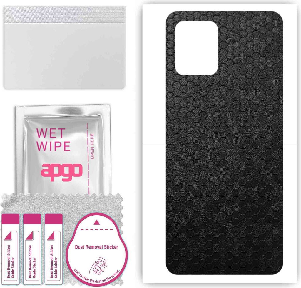 apgo Rückseite Schutzfolie, Skin, kompatibel mit Vivo Y10, Produktbild 