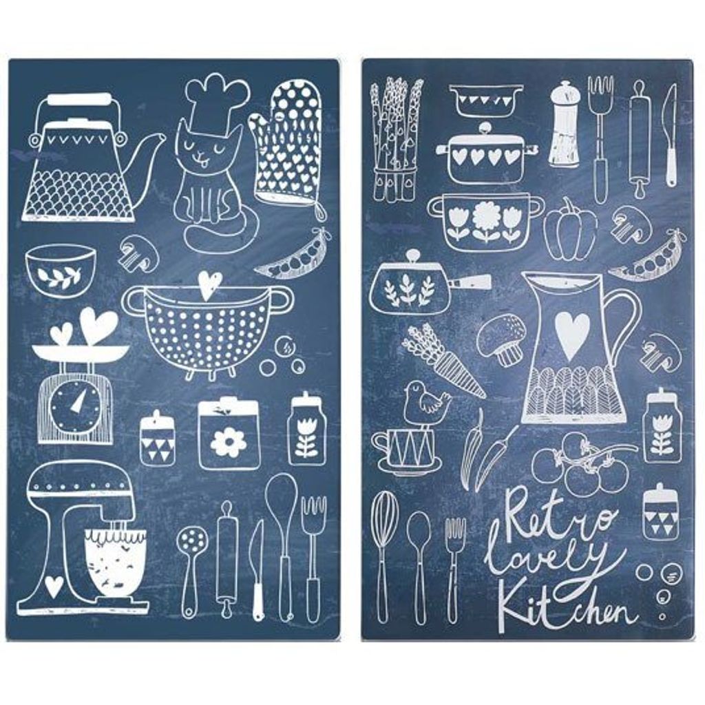 LOVELY KITCHEN plaques de protection en verre pour la Image du produit 