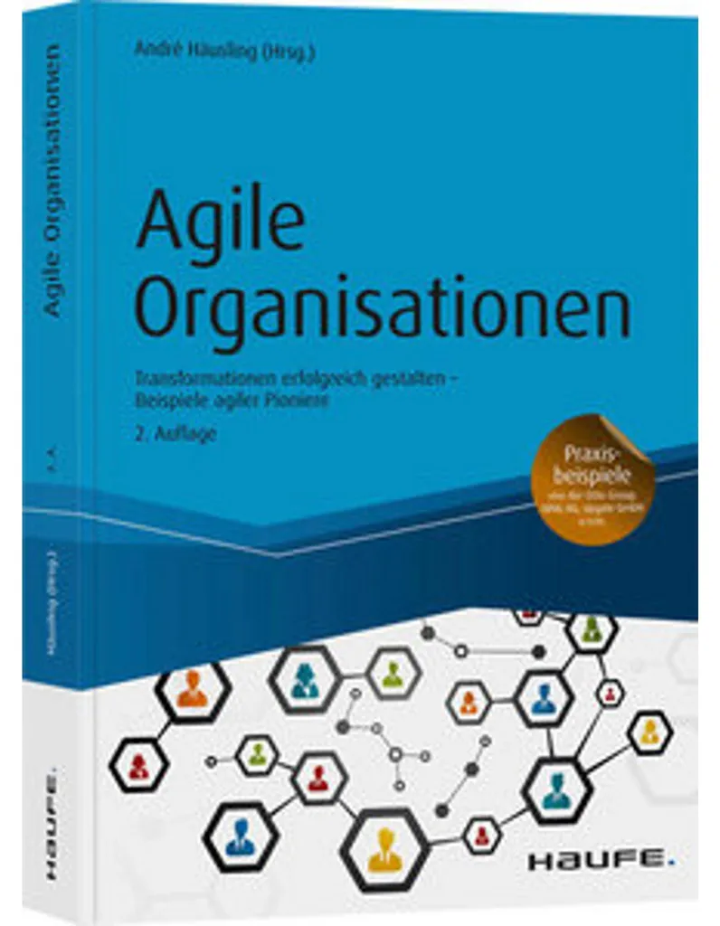 Livre Agile Organisationen : manuel de management et stratégie d'entreprise