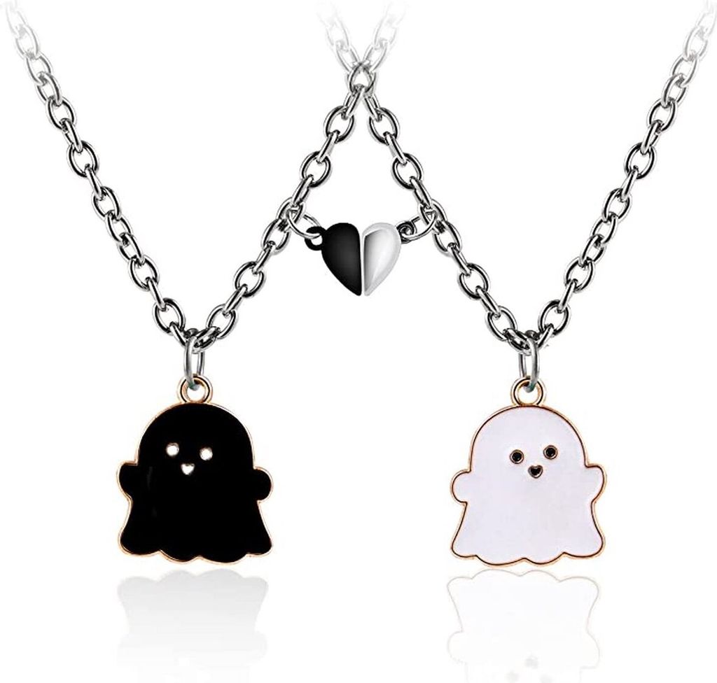 Bixorp Friends Halloween BFF Halskette für 2 mit Geistern & Produktbild 