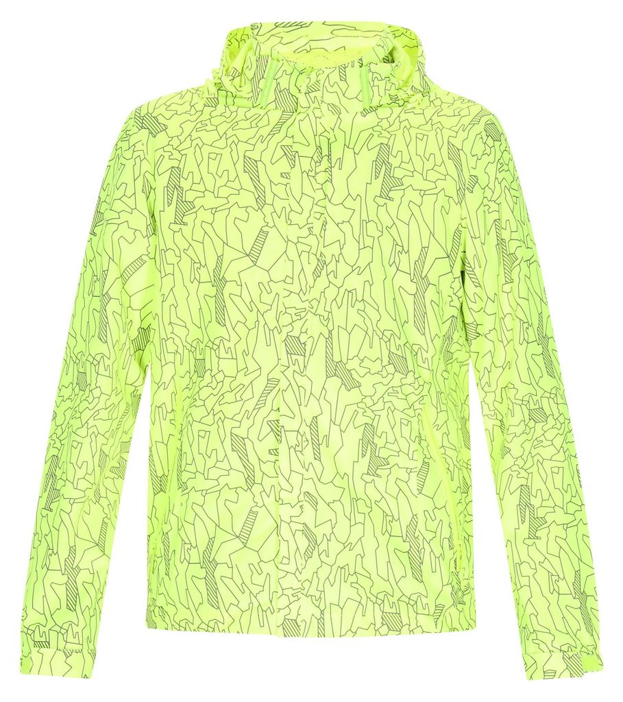 Jika herren jacke - neongelb, L