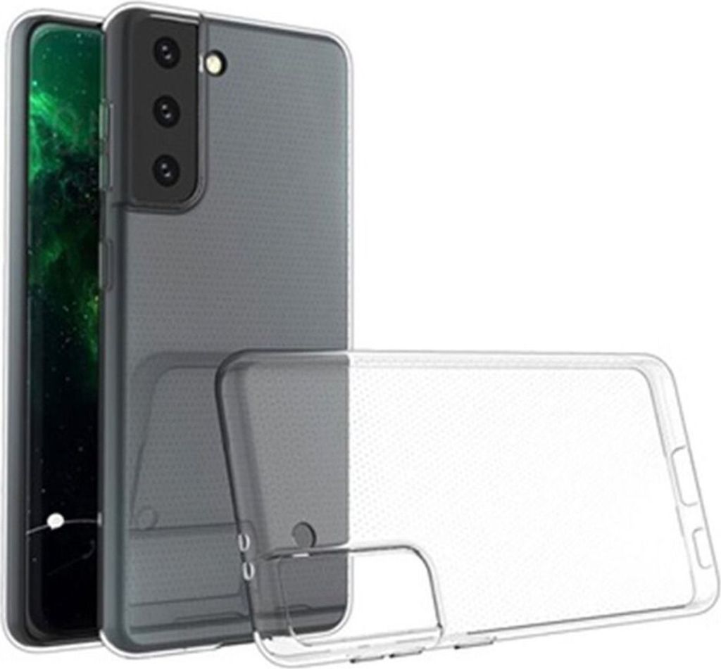 BACK CASE Ultra Slim 0,5mm passend für SAMSUNG Galaxy S21 FE Transparent
