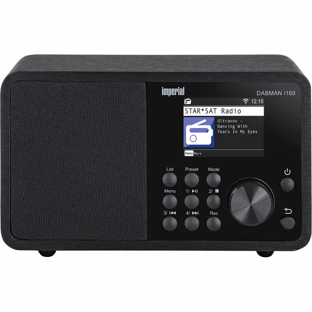 Radio Internet DABMAN i160 Noir Bluetooth avec Streaming Audio et FM