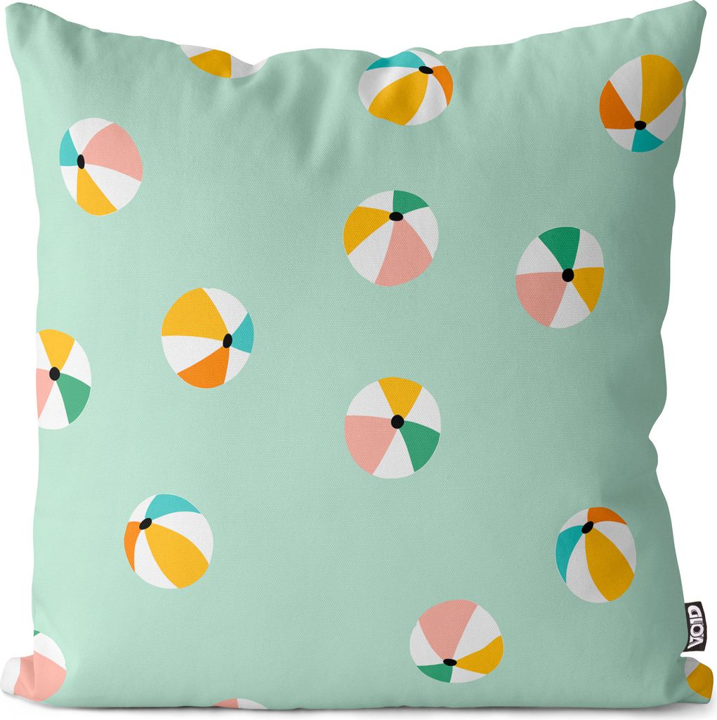 VOID Baden Strandball Meer Urlaub Kissenbezug Kissenhülle dekoration wasserfest Outdoor Garten Kissen bezug deko