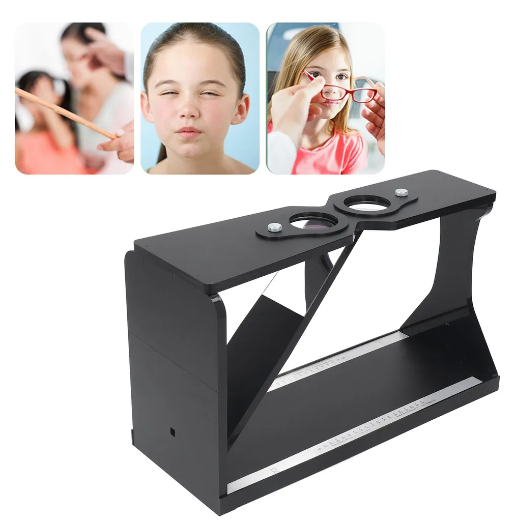 Stéréoscope professionnel réglable avec double colonne noir robuste - 10