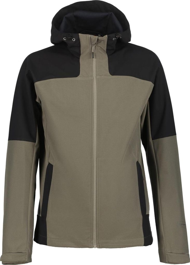 Icepeak Buxton Herren Softshelljacke Outdoorjacke grau 52