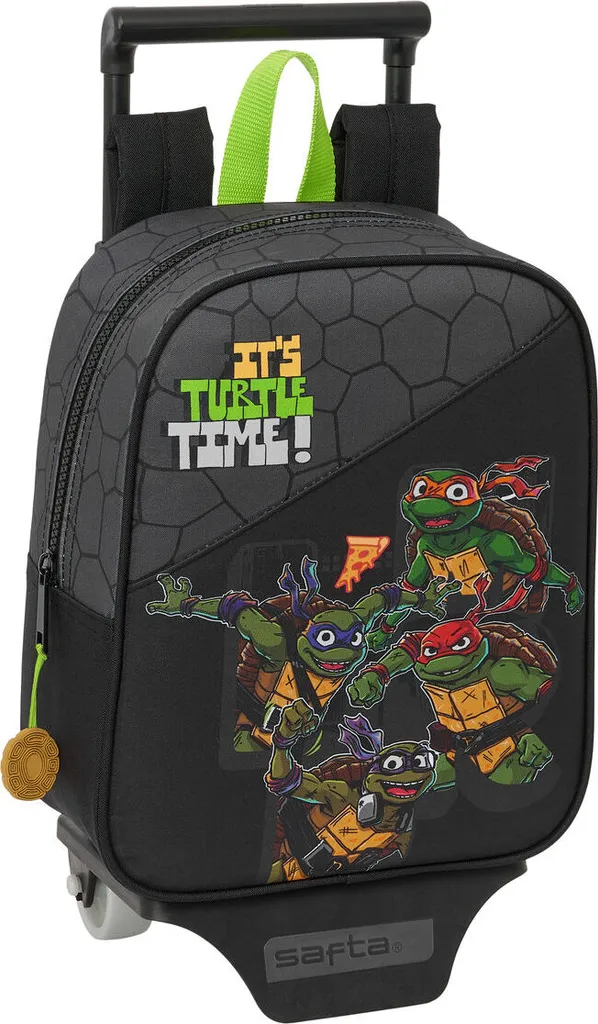 Sac à dos à roulettes Ninja Turtles : évitez le mal de dos en maternelle