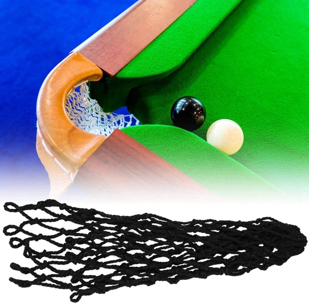 Billard-Tisch Taschen - 6er Set - Lange Lebensdauer - Billardtisch Tasche - Netzbeutel - Billard Aufbewahrung