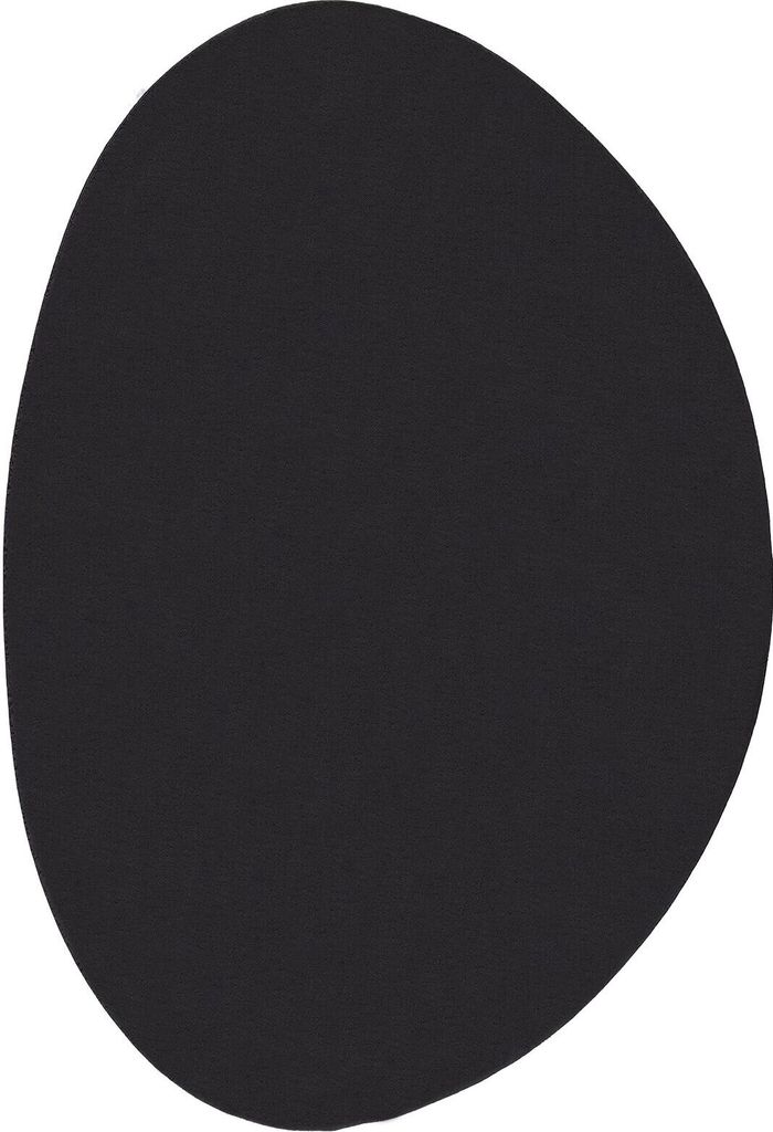 Möbel Teppich 'HUARTE'Kurzflor, weich und waschbar in Schwarz, 120 x 170 cm - Designerteppiche 4103700