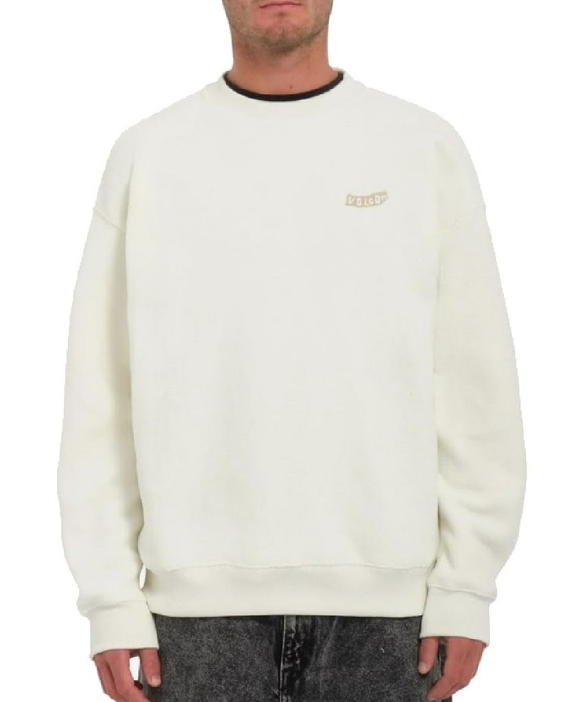 Volcom Fleece Sweater Too Kool Sweatshirt weiß : L Größe: L