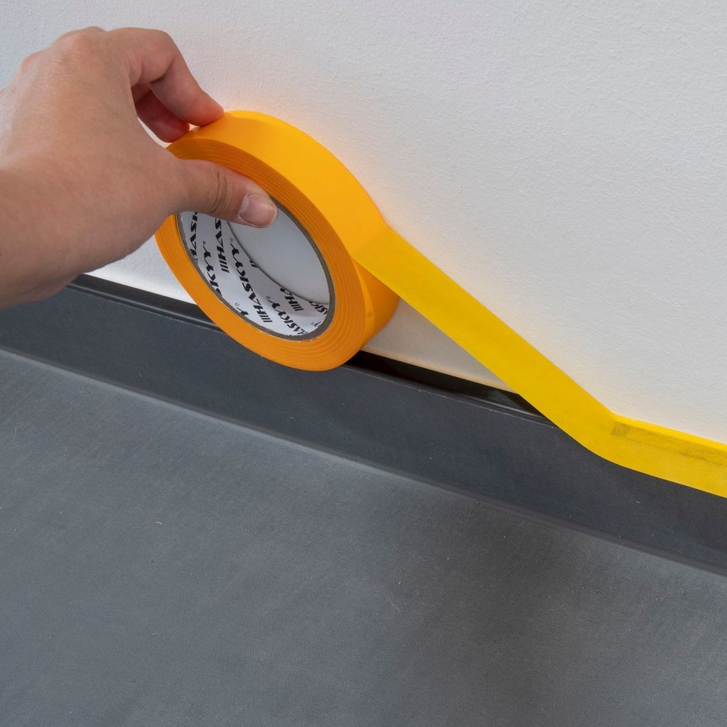 Goldband Malerband Kreppband Malerkrepp 25mm x 50m Profi Produktbild 5