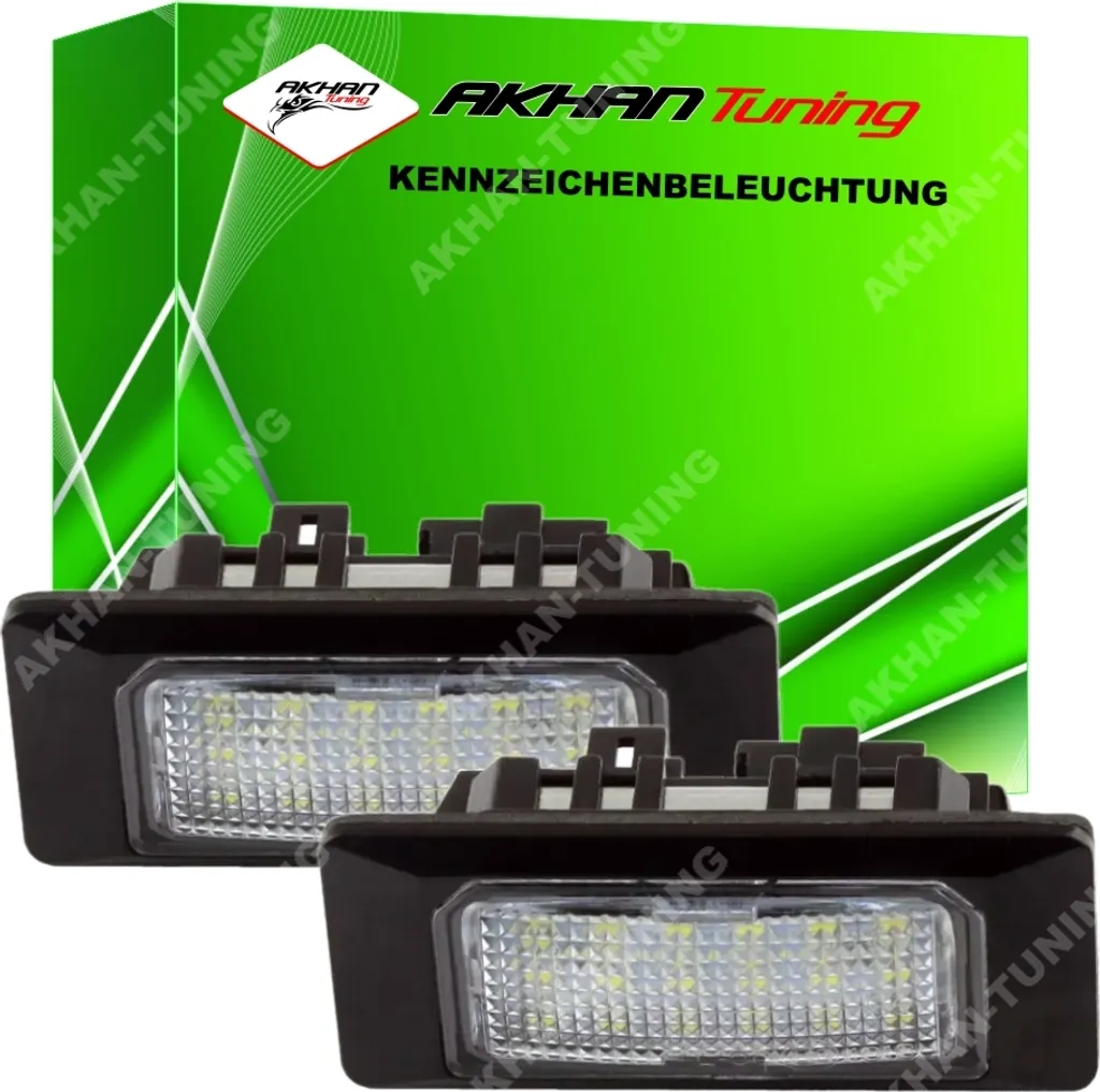 Luci LED Targa KB10 Audi A1 A3 A4 B8 B9 - No Errore Check