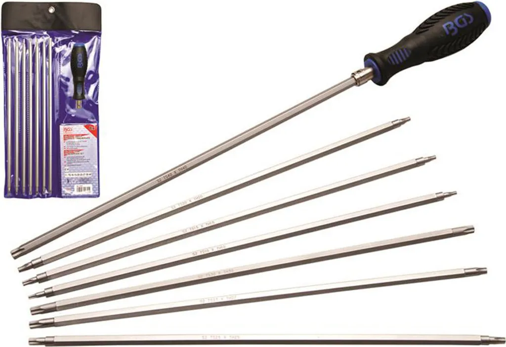 BGS 2325 Set Cacciaviti Torx Plus per Meccanici | 8 Pezzi S2