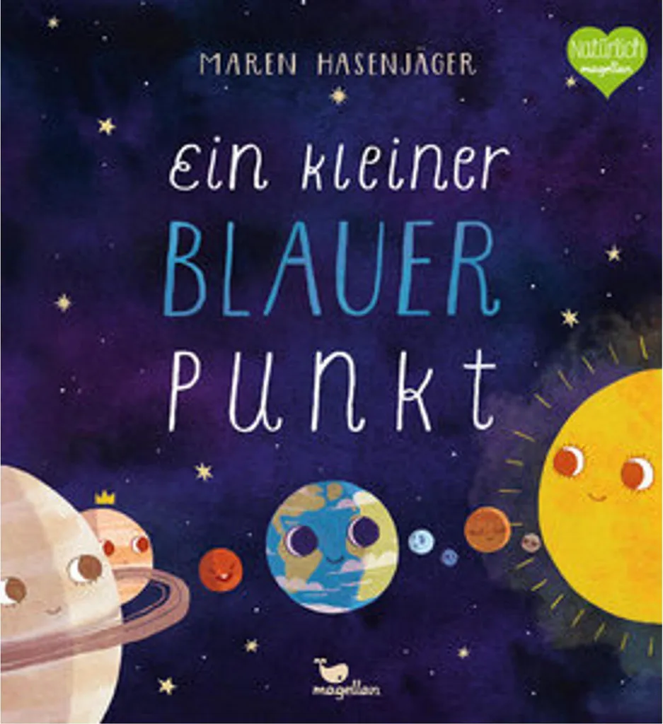 Apprendre l'espace facilement avec le livre Ein kleiner blauer Punkt