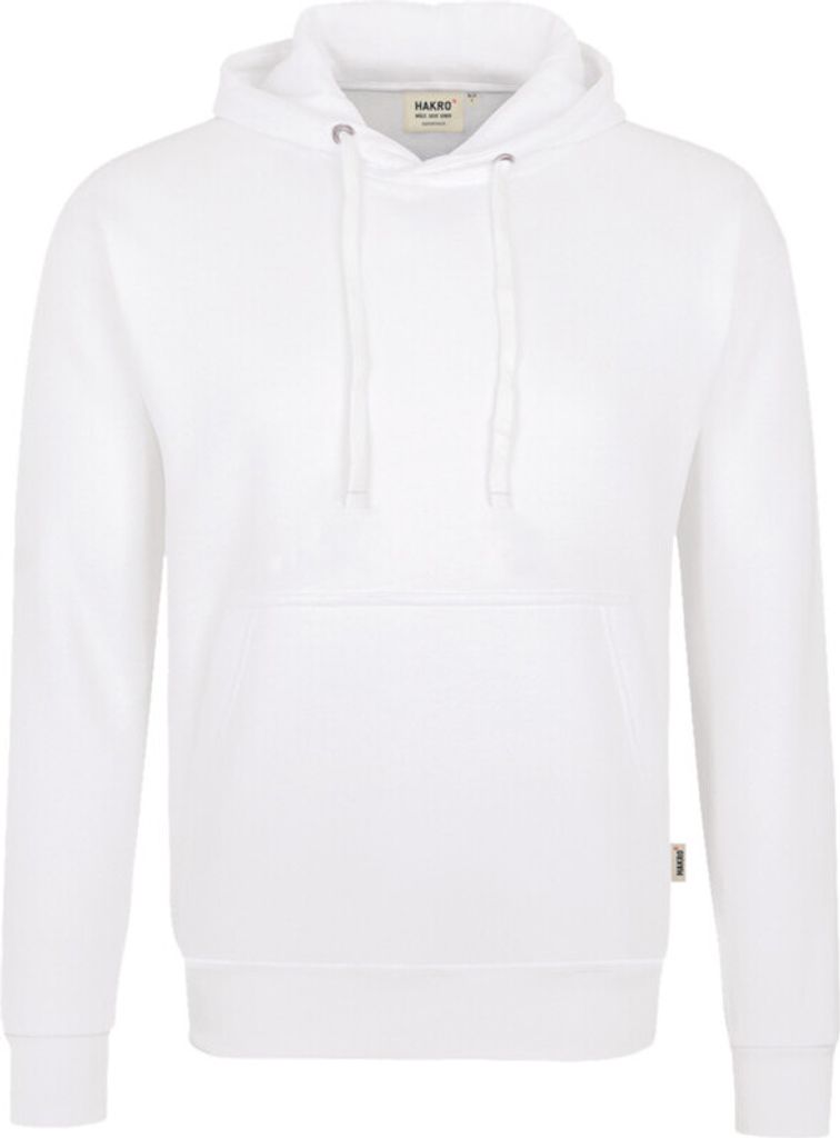HAKRO Kapuzen-Sweatshirt Premium #601 Gr. M weiß