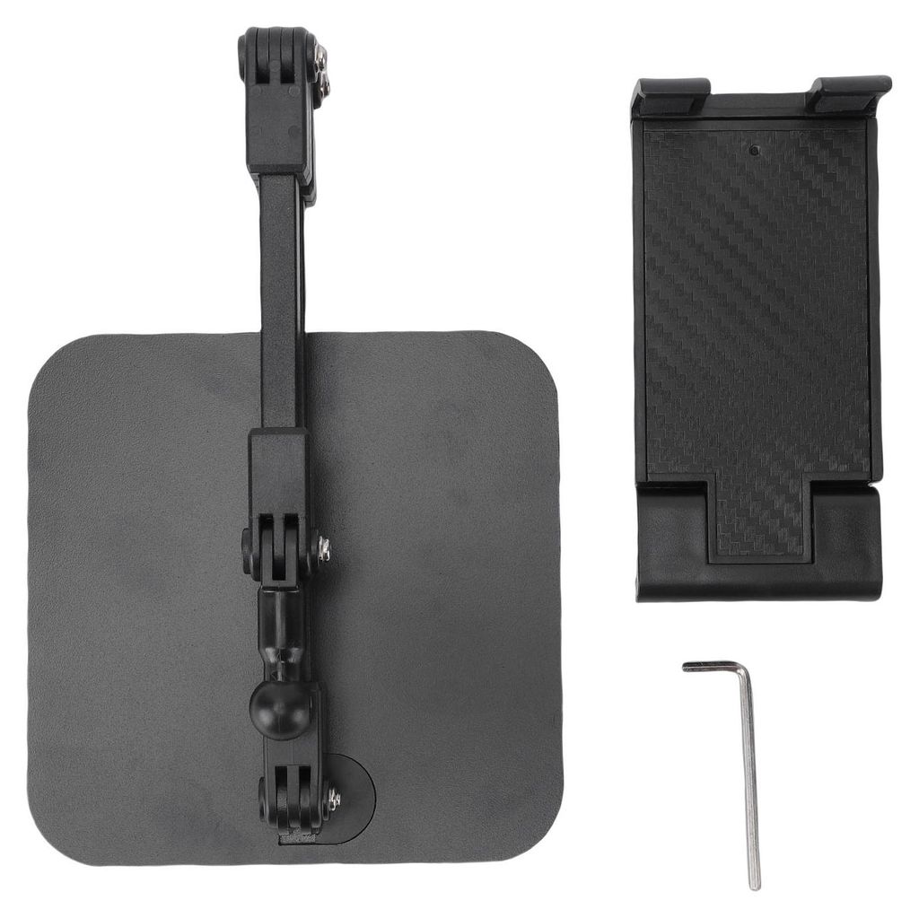 Handy-Ständer aus Stahl, 360 Grad drehbar, verstellbarer langer Arm, Desktop-Tablet-Halter für 3,5 bis 12 Zoll große Smartphones und Tablets