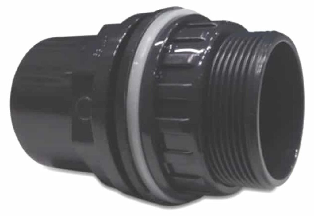 Traversée de Paroi PVC, Manchon PVC, Raccord PVC, 32/40 x 1 Image du produit 