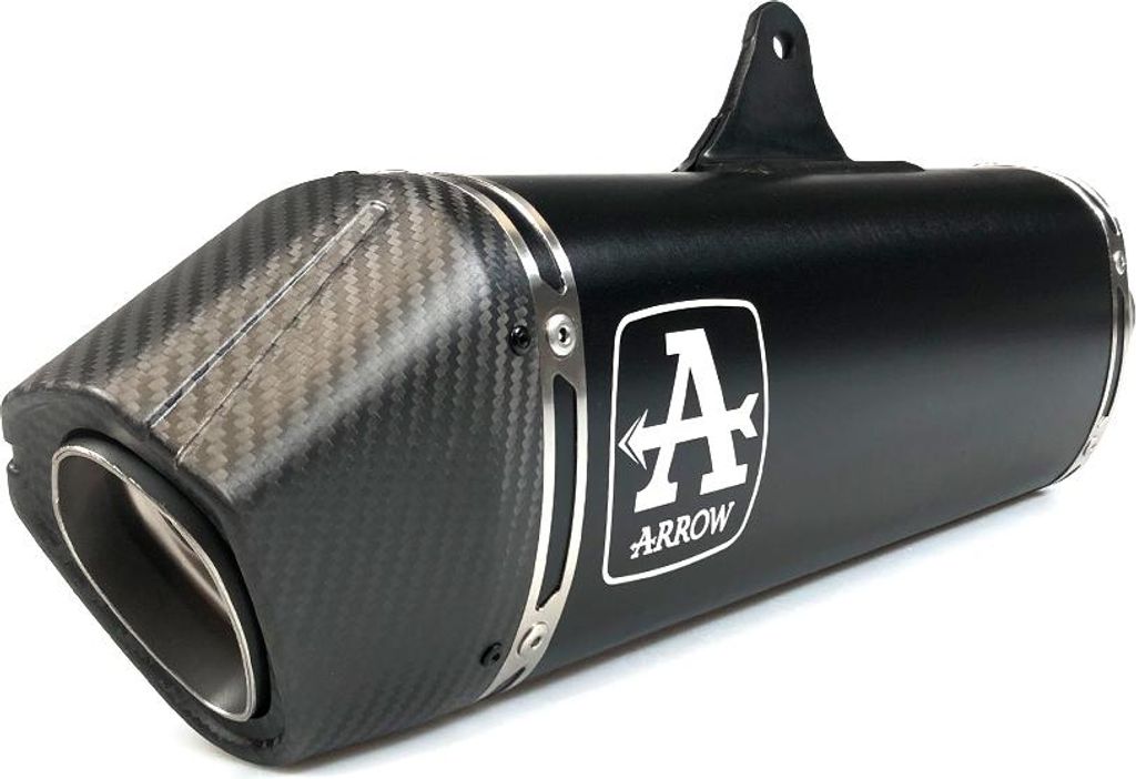 ARROW ciemny aluminiowy tłumik wsuwany do Honda Cb 750 Zdjęcie produktu 