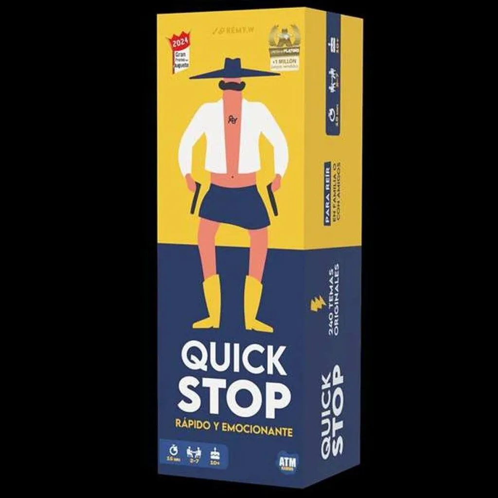 Jeu de société Asmodee Quick Stop : le jeu de cartes rapide et fun - 2