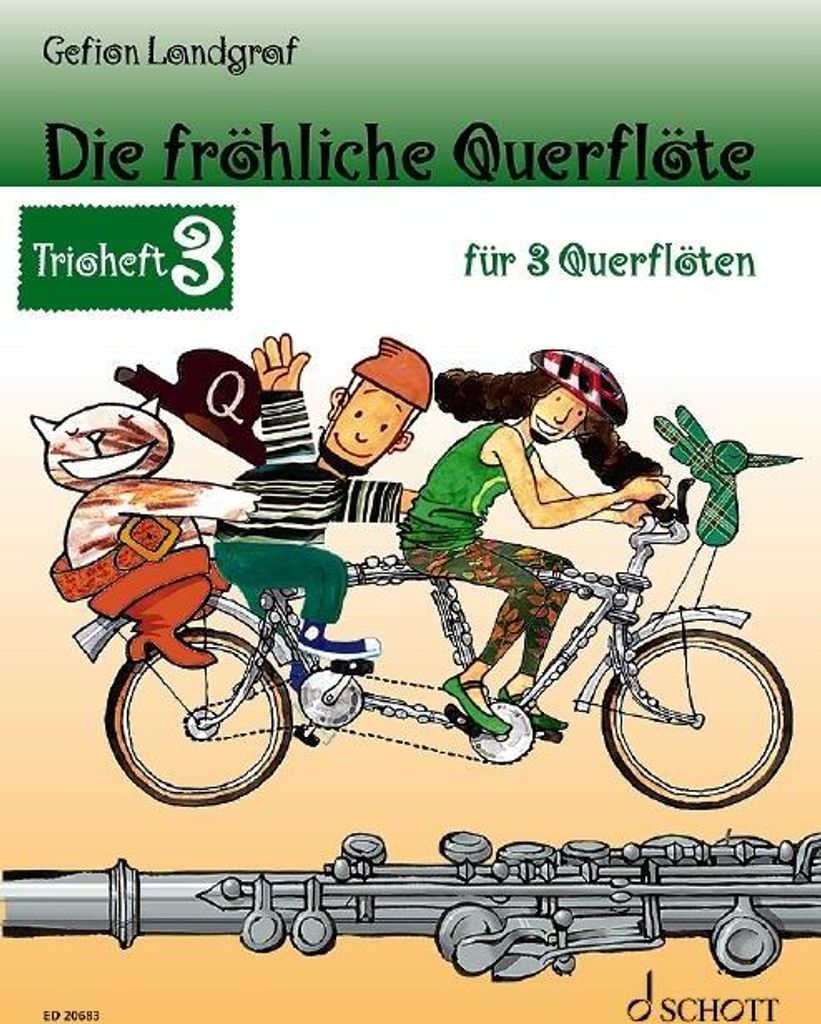 Die fröhliche Querflöte Trioheft 3