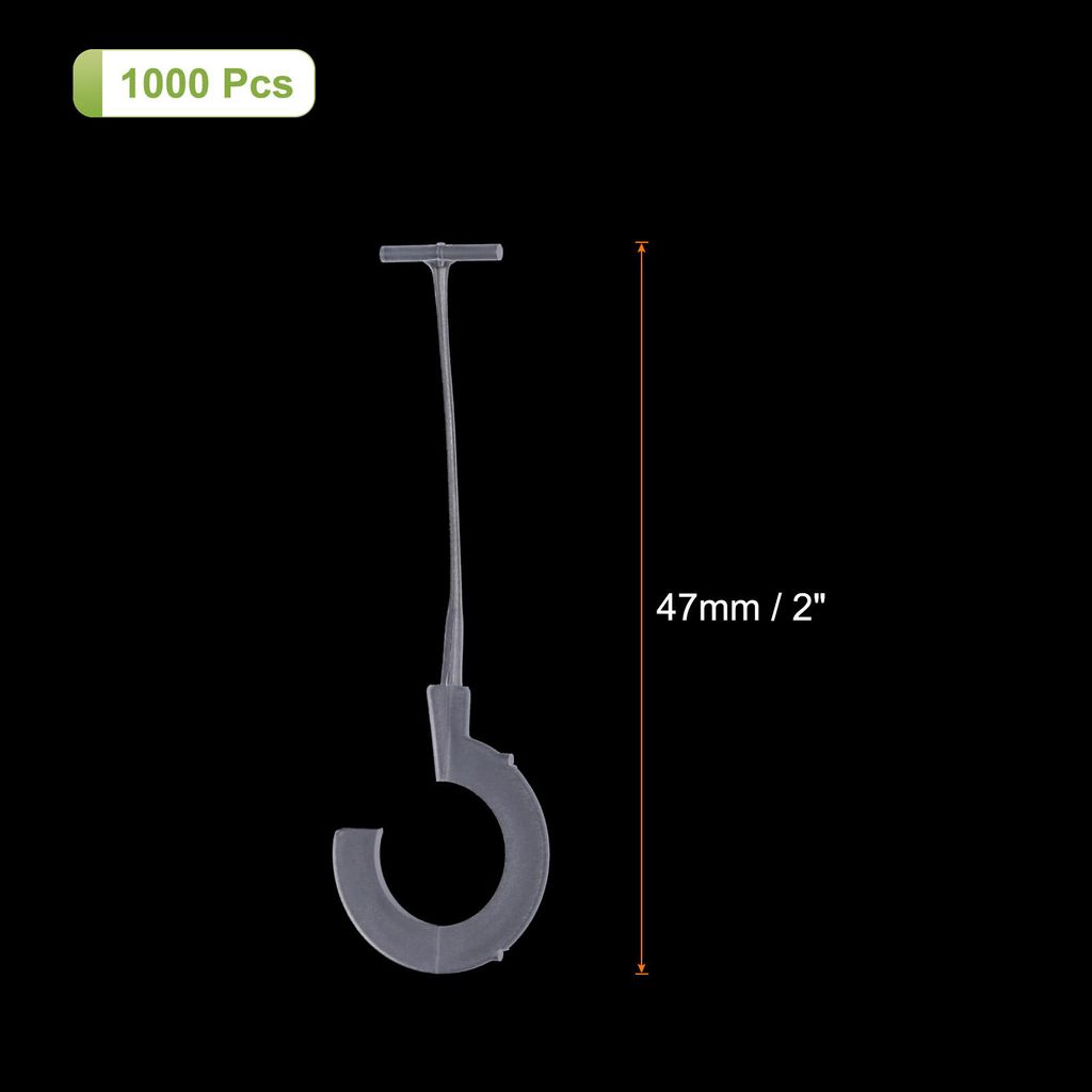 1000 Stš¹ck Heftf?den fš¹r Etikettierpistole Standard, 25mm Tag Pins aus Kunststoff fš¹r Karton Etiketten mit Loch, Etikettierung von Kleidun...
