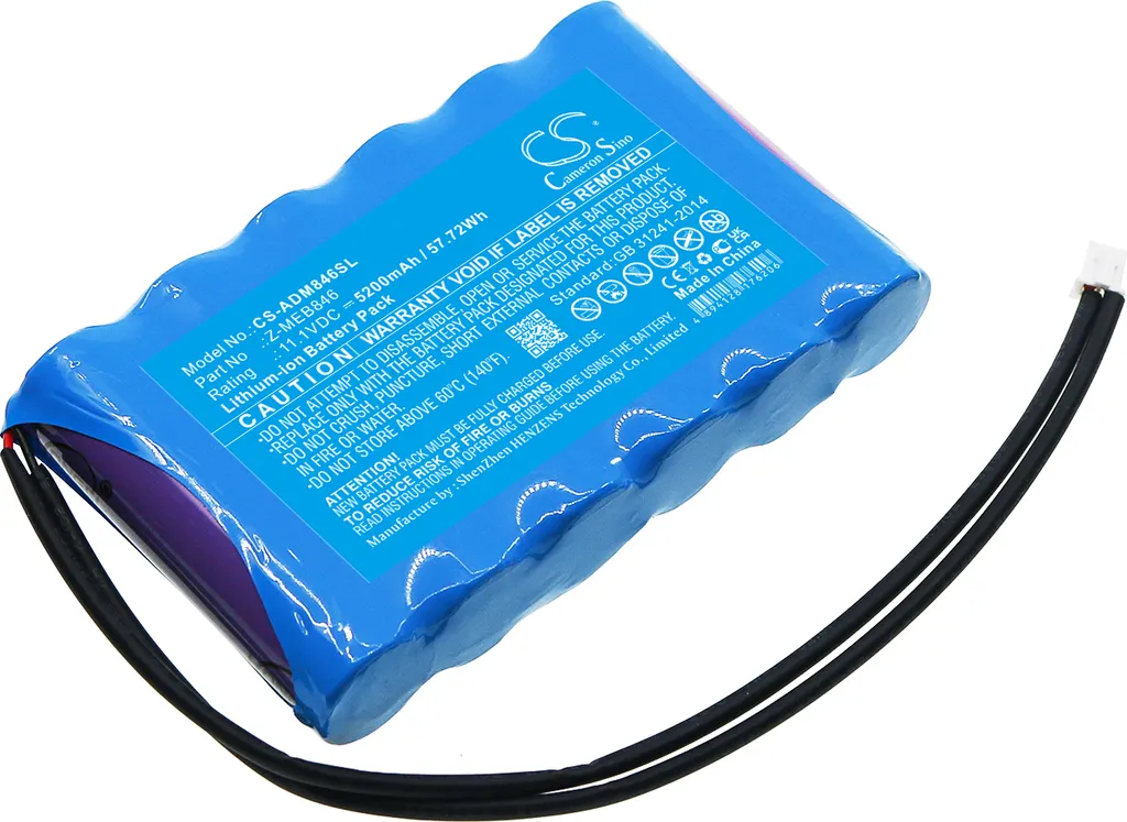 Batterie Rechargeable pour Projecteur Mega Go Flood Par Ho ADJ Z-MEB846