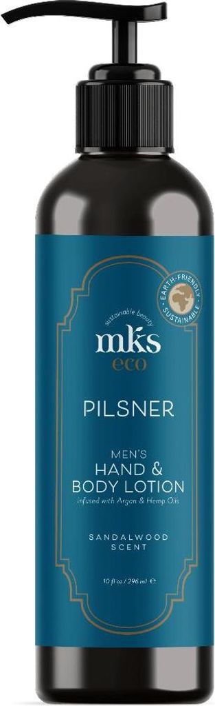 MKS-Eco MEN Pilsner Men's Hand & Body Lotion Sandalwood 296ml
