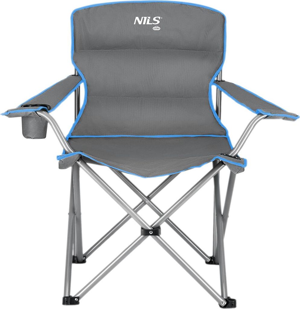 Nc3079 Grau-Blau Campingstuhl Nils Camp