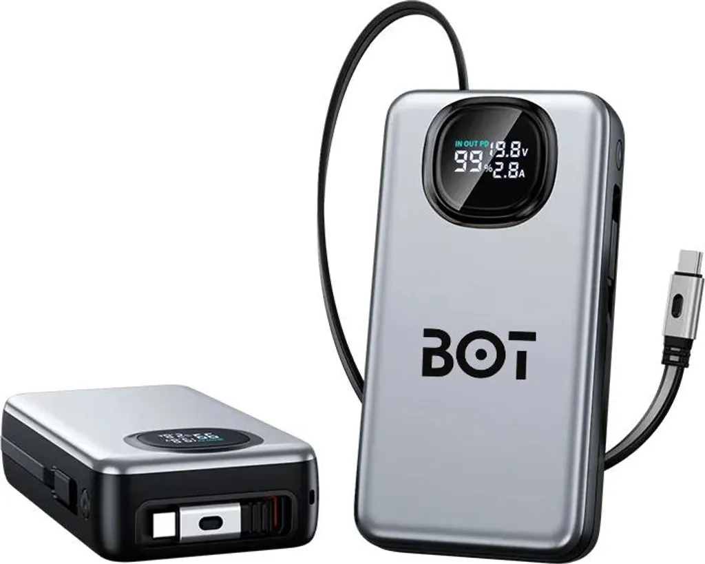 Power Bank 65W Charge Rapide 20000 mAh pour PC Portable et Mobile