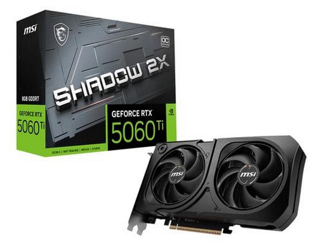 MSI - RTX5060TI8GSHA2XOC - Grafikkarte - GeForce RTX 5060 Ti