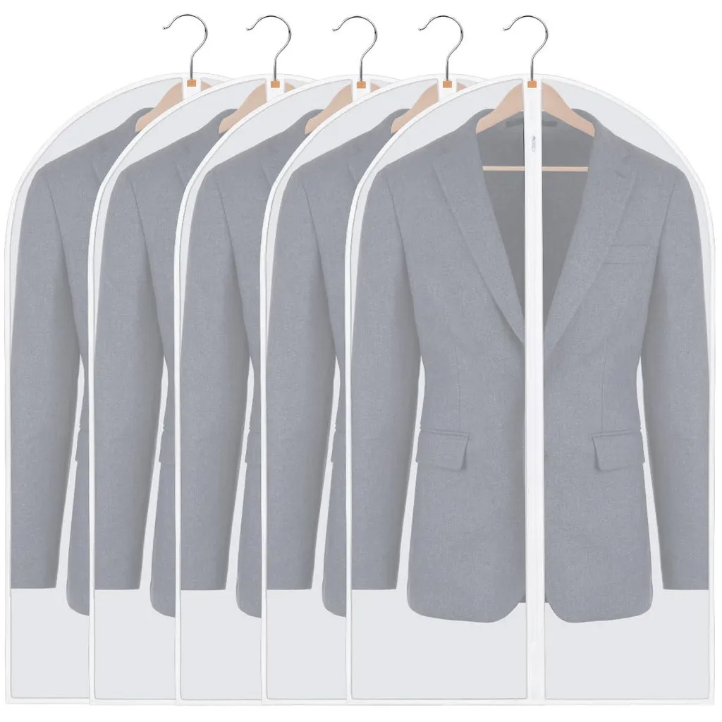 Organisateur de penderie : 5 housses vêtements pour costumes et robes