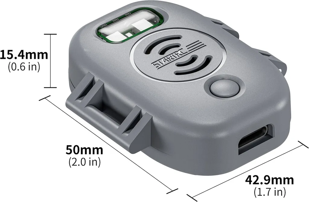 Accessoire de repérage Bluetooth STARTRC pour vol sécurisé DJI Neo gris - 4