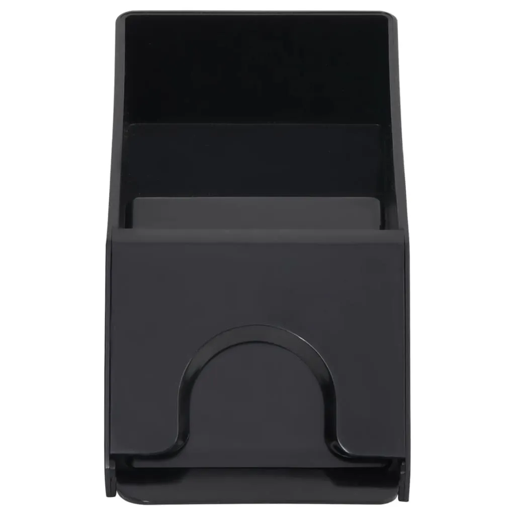 Distributeur de cartes double deck noir - Accessoire de table de jeu - 4