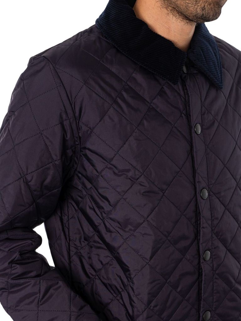 Barbour Steppjacke Liddesdale, Blau S Produktbild 7
