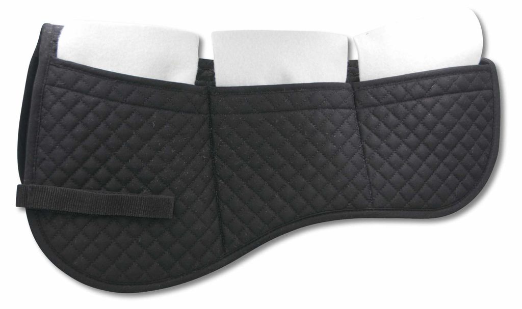 AMKA Sattelpad Korrektur Pad mit 12 Stück Filzeinlagen Gr. Produktbild 
