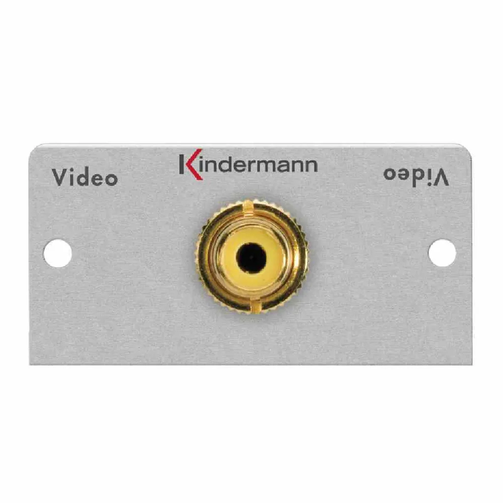 Kindermann RCA 50mm Mezzo Modulo - La Scelta per Cablaggi Custom