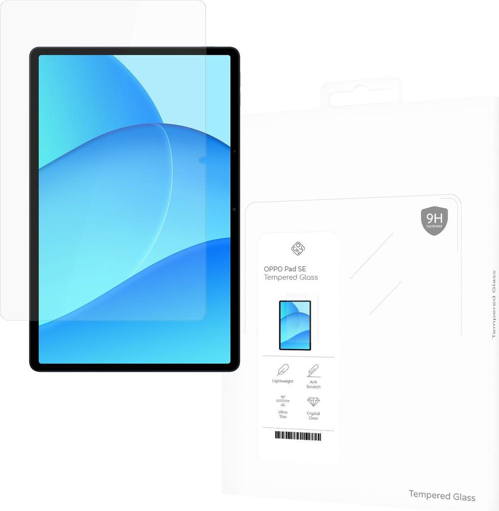 Schutzfolie Oppo Pad SE - Panzerglas - Cazy - Transparant Produktbild 