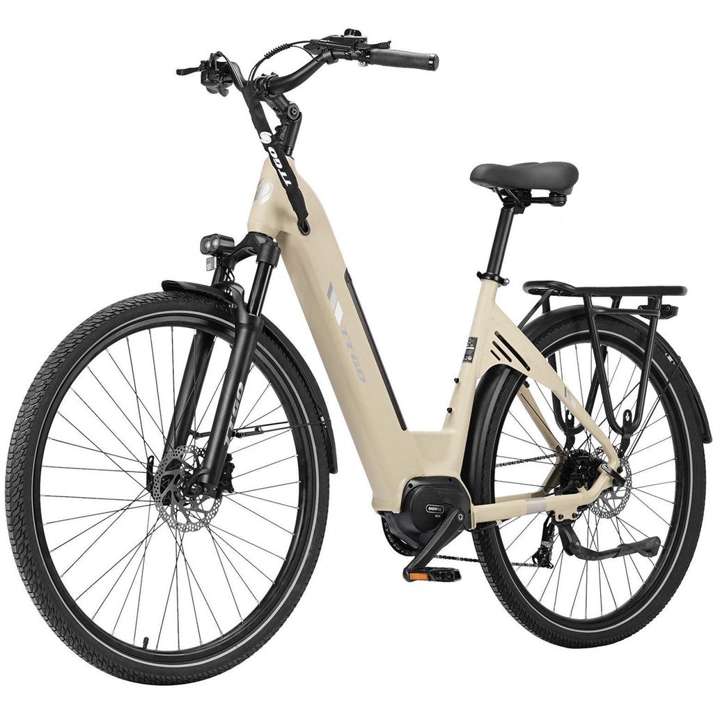 E-Bike Cityrad 28Zoll, 140km, 75Nm Mittelmotor, Produktbild 