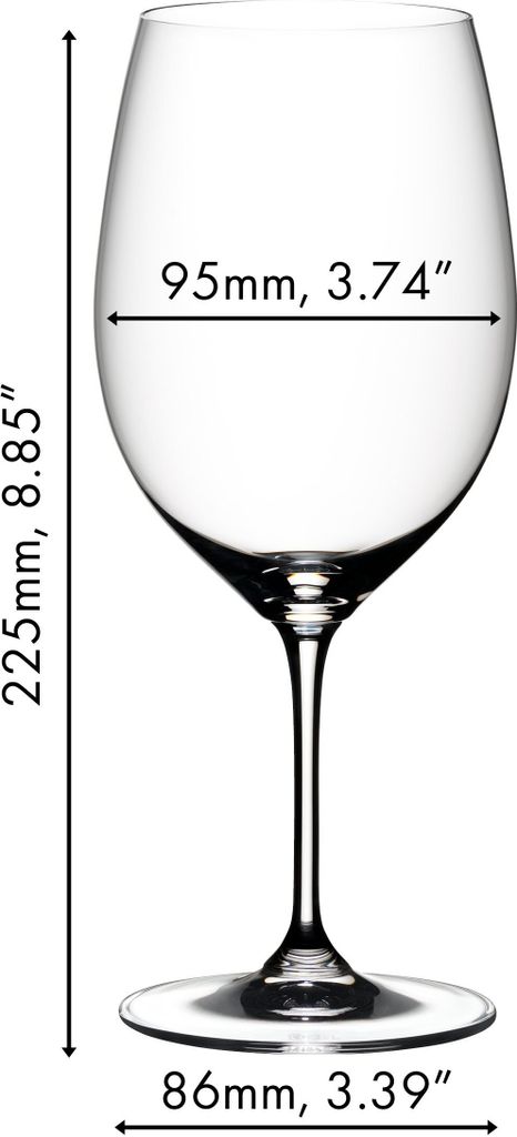 Riedel VINUM CABERNET SAUVIGNON/MERLOT 2 Stück 641600098 Immagine del prodotto 