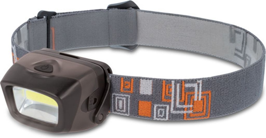 LED Stirnlampe Kopflampe Extrem Hell 9 LEDs 120 Lumen 3 Leuchtarten Leicht und Klein zum Joggen, Wandern, Radfahren,