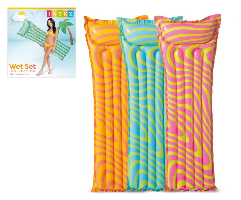 Lettino gonfiabile 183x69 cm, assortimento di 3 modelli in Immagine del prodotto 