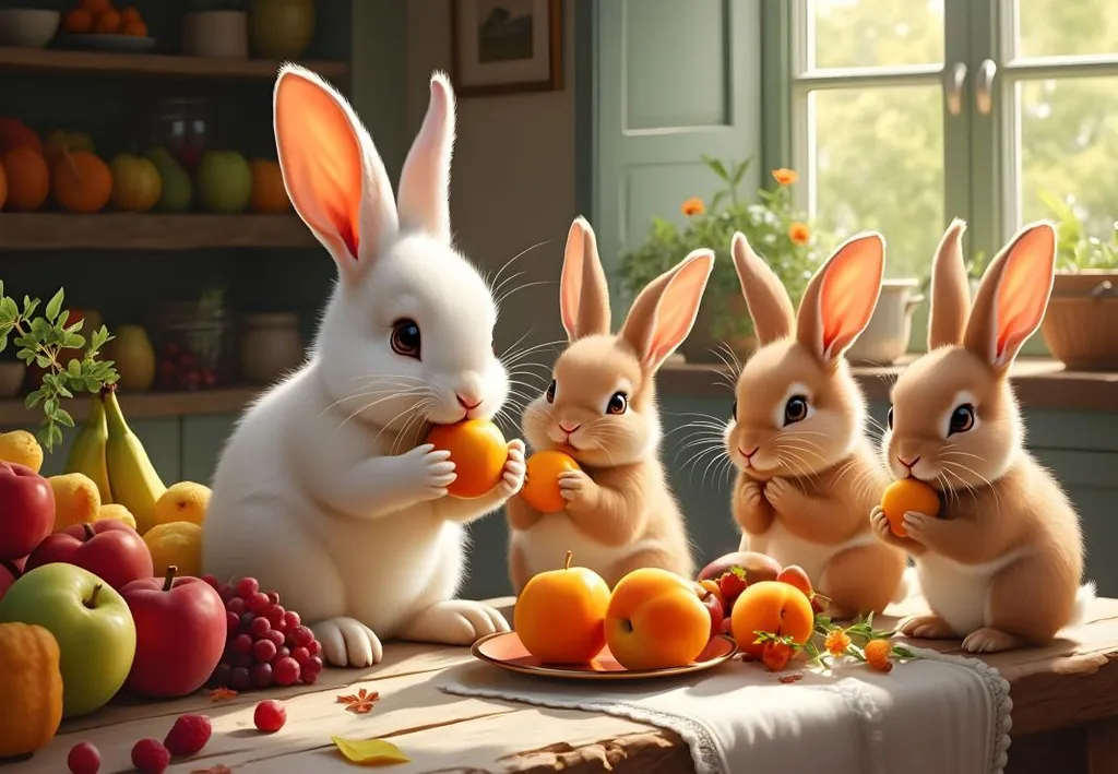 Alipson Puzzle Le festin des petits lapins Jeu d'éveil pour enfant