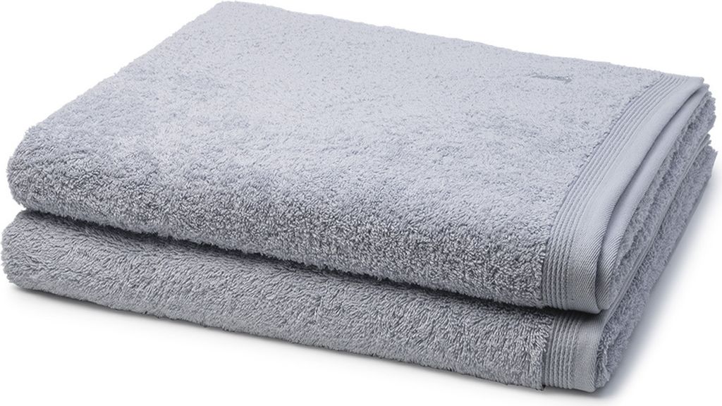 Möve Superwuschel 2 X Duschtuch im Set Extraweiches Handtuch, Aus 100% hochwertiger Baumwolle, Mit eingesticktem Markenlogo