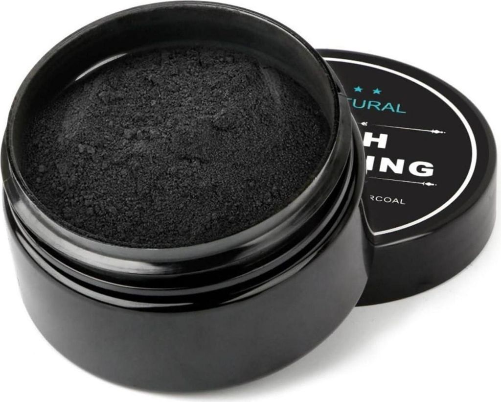 Aktivkohle Zahnaufhellungspulver - Natürliches Teeth Produktbild 
