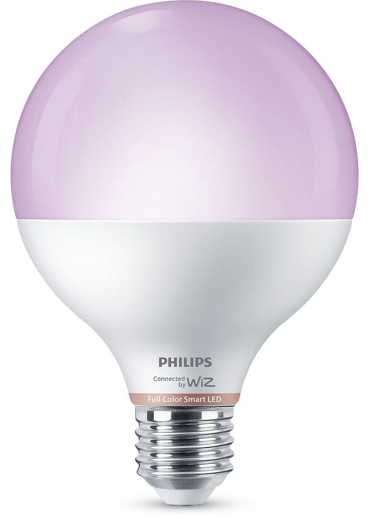 Philips WiZ Smart LED G95 Globe 11W = 75W E27 matt 1055lm Produktbild 