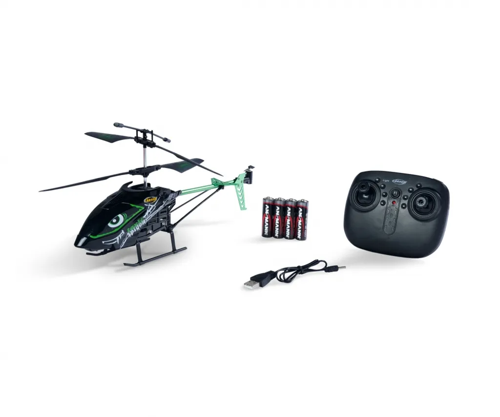 Hélicoptère Carson Toxic Spider 340 - Vol stable sans crash pour tous