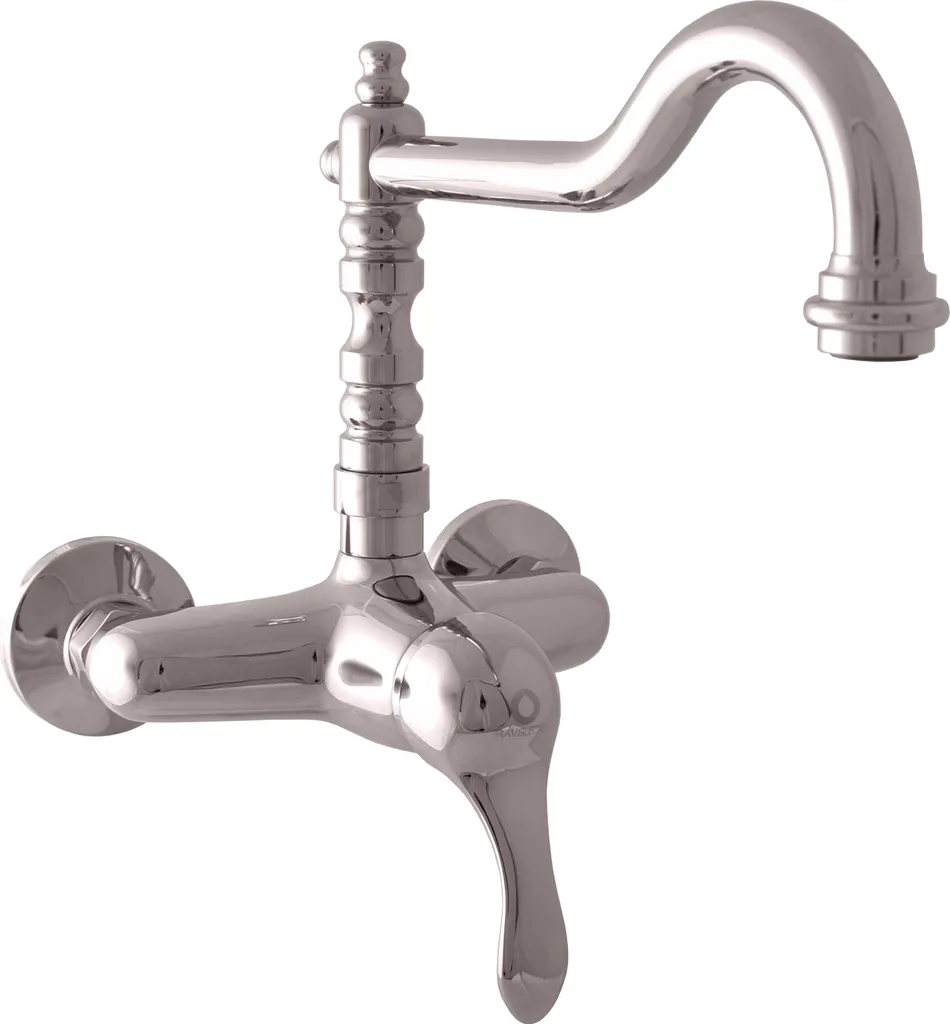 RAV Slezák LABE L002.5/28: Miscelatore Lavabo Vintage Cromo 150mm