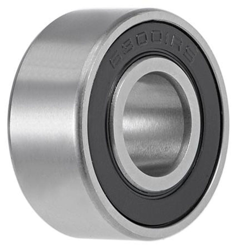 63001-2RS Kugellager Rillenkugellager Bearing Skateboard Bearings Rollenlager Skateboard Kugellager Doppelt Abgedichteter Chromstahl Z2 ABEC1 12 mm...
