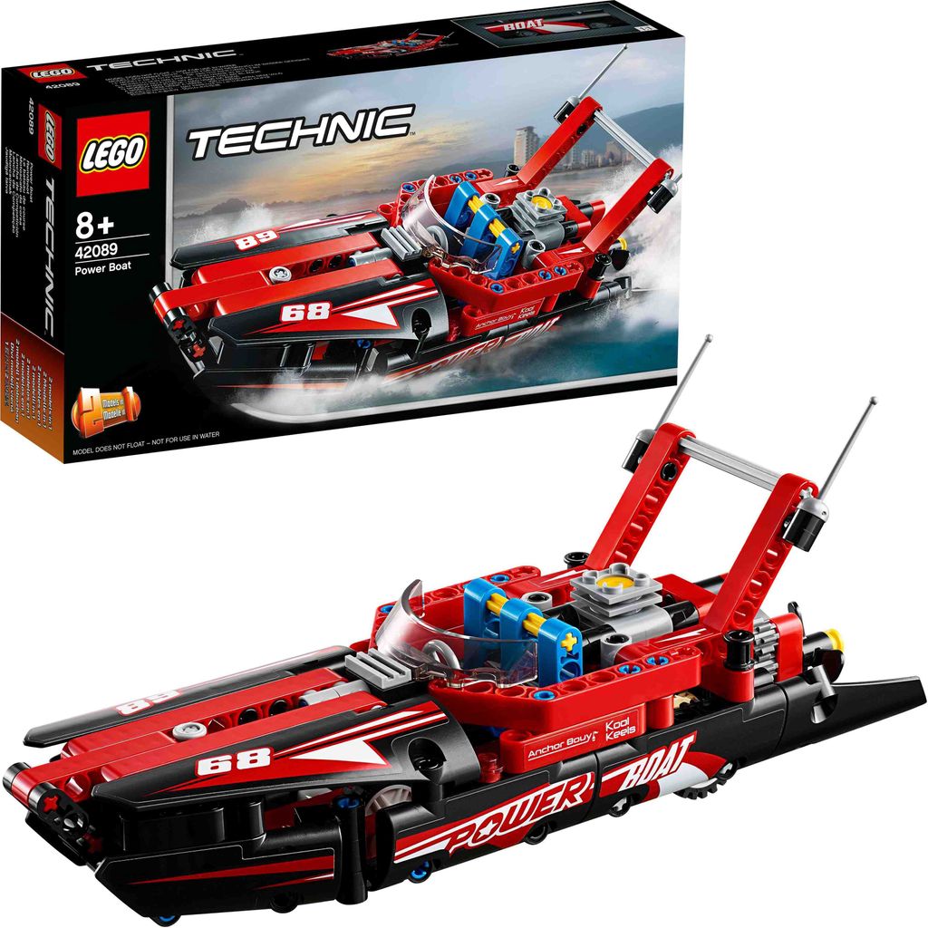 LEGO Technic Power Boat, Zestaw do budowania, 8 lat(a), 174 Zdjęcie produktu 