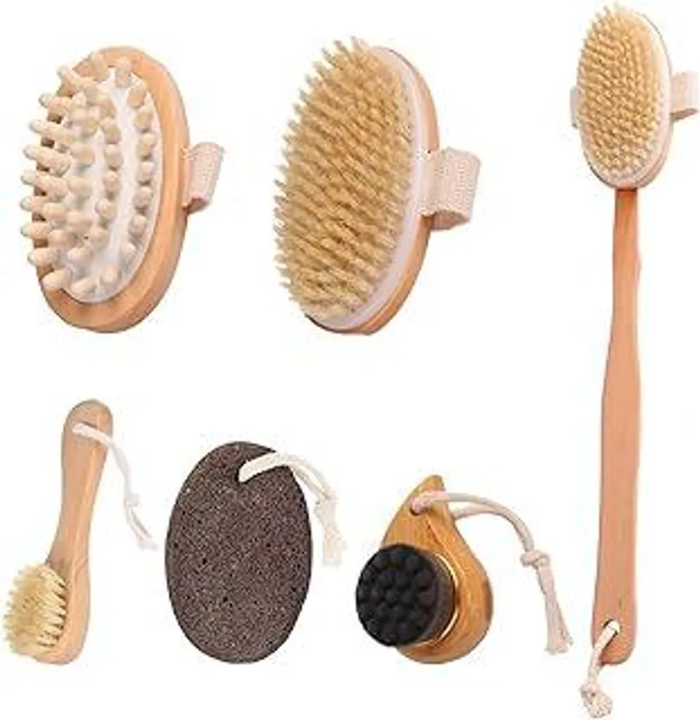 Set Spazzola Schiena JNUYISW: Kit Bagno Completo per Pelle Rigenerata